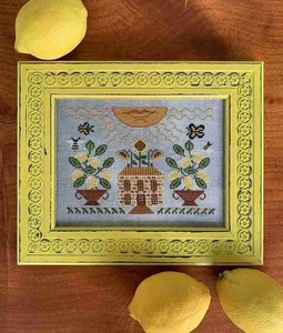 Lemon Yellow - Carriage House Samplings - New Chart - Picture 1 of 1