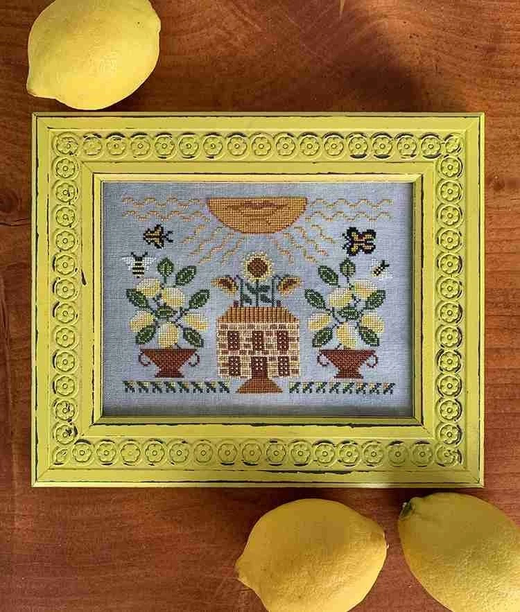 Lemon Yellow - Carriage House Samplings - New Chart - Image 1 of 1