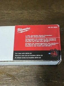 Milwaukee Tool 48-53-3024 1-1/2 In. Carbide Chain Knocker For 5/16 In. Chain - Picture 1 of 2