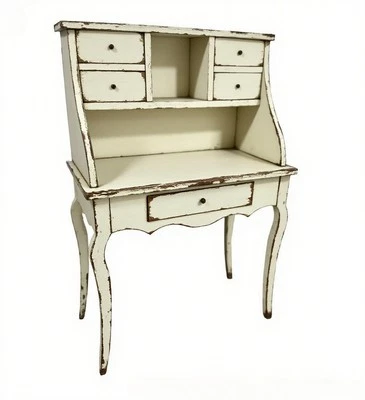 1/12 or 1/6 Scale Dollhouse Miniatures Furniture Desk Dressing Table Unfinished - Image 1 of 4