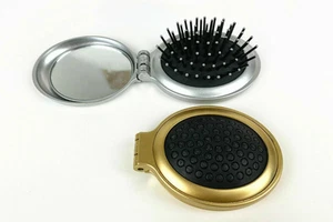 1pc Foldable Pop Up Hair Brush Comb Pocket Hair Brush Travel Portable Combs - Picture 1 of 1