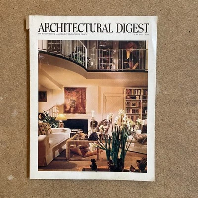 Architectural Digest June 1979 Candice Bergen Errol Barron mark goodson - Image 1 of 4