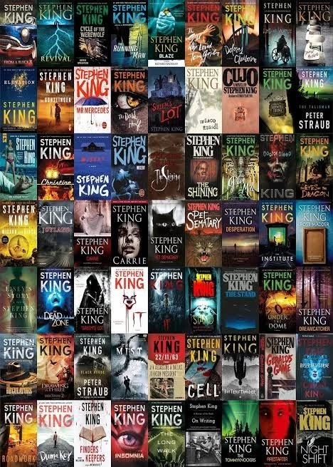 Lot of 8 Stephen King Paperback Horror Bachman Straub Dark Tower SET RANDOM*MIX Foto 1 de 1