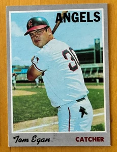 1970 Topps Baseball #4 Tom Egan - California Angels - EX++ - Picture 1 of 2