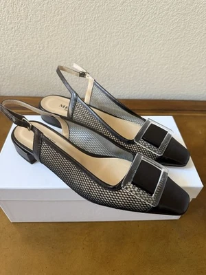 SESTO MEUCCI FUTURA ZAPATOS PLANOS DE CUERO ELBA NEGROS Talla 8M Nuevos sin etiquetas Precio de venta sugerido por el fabricante $400+ Foto 1 de 4
