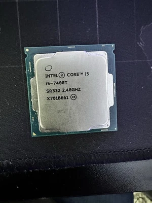 Processore Intel Core i5-7400T 2,4 GHz quad-core (SR332) - Immagine 1 di 2