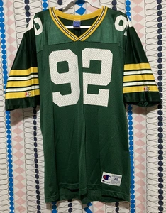 Reggie White Jersey / Green Bay Packers / Champion / Size 48 (XL) / VTG 90s Y2K - Picture 1 of 7