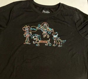 Disney World Pixar Toy Story Neon Erwachsene 2X 18-20 Shirt NEU - Bild 1 von 6