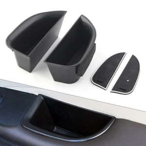 Fit Lincoln MKZ 2014-2016 Front Door Handle Armrest Storage Box Tray Bin Kit - Bild 1 von 10