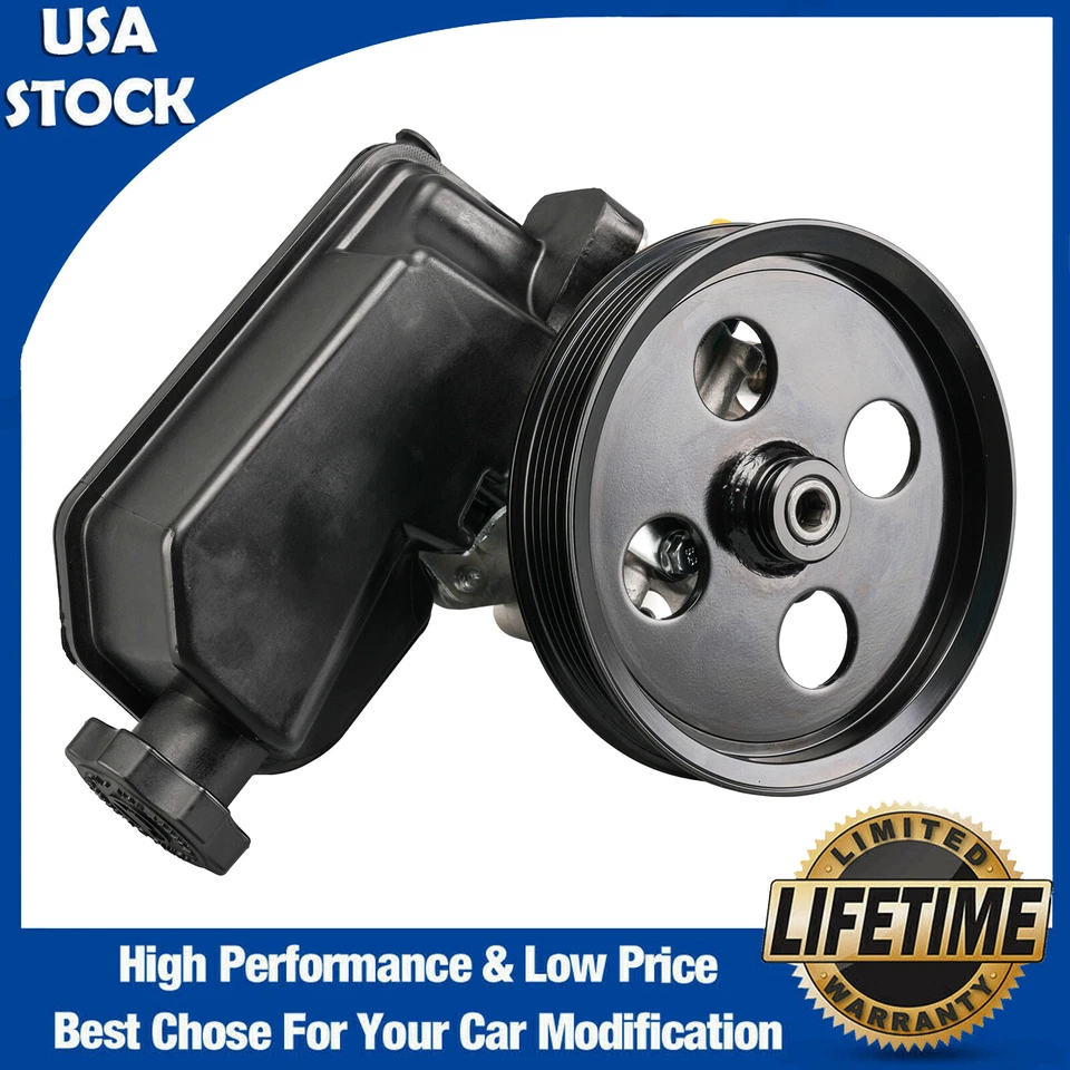 202205 Power Steering Pump & Pulley for Jeep Commander Grand Cherokee 2008-2010 - Image 1 of 4