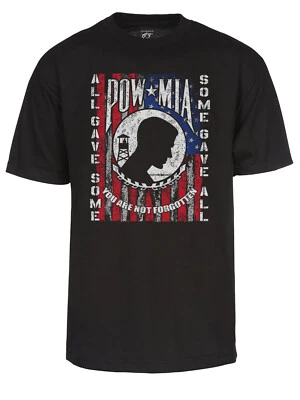 Camiseta de veterano POW MIA - Camisa patriótica militar de EE. UU. Foto 1 de 3