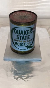 Vintage Quaker State Motor Oil Can - Picture 1 of 6