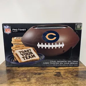 Official NFL Pro Toast football Toaster Chicago Bears Novelty Rare Merchandise - Picture 1 of 8
