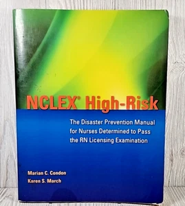 NCLEX High-Risk: the Disaster Prevention Manual for Nurses Determined to Pass RN - Picture 1 of 6