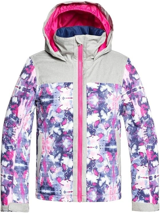 Roxy Girls Delski Jacket Ski Snowboard Winter Jacket Size XXL (16 Girls)