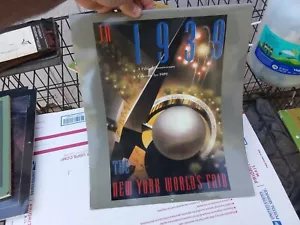 Calendario de aniversario de la Feria Mundial de Nueva York 1989 vintage sin usar historia de Eph nuevo de lote antiguo - Imagen 1 de 5