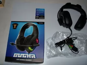 Cuffie da gioco Bugha LED cuffie da gioco - Foto 1 di 8