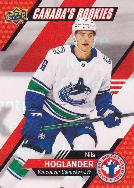 2021 Upper Deck National Hockey Card Day Canada #5 Nils Hoglander - Image 1 of 1