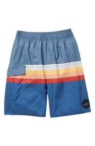 Rip Curl Boy's 6 Board Swim Trunks Shorts Mesh Lined Beach Street Volley Blue - Picture 1 of 3
