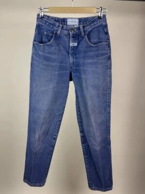Vintage 80s Forenza Made In USA Authentic Tapered Mom Blue Jeans Size Women’s 10 - Image 1 of 4