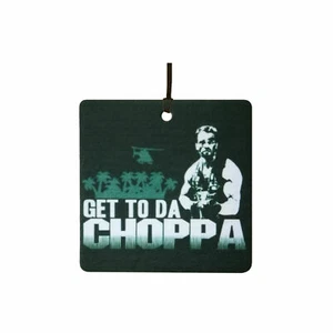 Get To Da Chopper Arnie Car Air Freshener - Picture 1 of 2