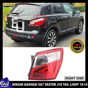 Right Rear outer Tail Light Brake Lamp For Nissan Qashqai 5&7 Seater J10 10-14 - Picture 1 of 11