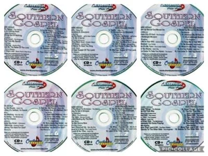 SOUTHERN GOSPEL 6 CDG DISCS KARAOKE CHARTBUSTER faith Jesus god bible Christian - Imagen 1 de 1