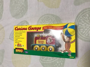 Brio Curious George Battery Powered Train Engine NOT WORKING - Used - Picture 1 of 13