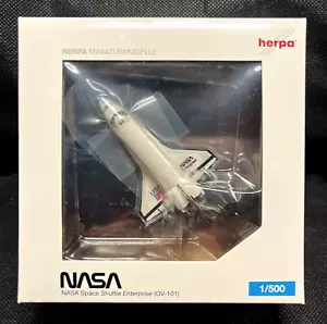 Herpa 1/500 NASA Space Shuttle Enterprise (OV-101) 500241 NIB - Picture 1 of 2