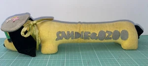 San Diego Zoo C.A. Vintage Rare Stuff Souvenir Dackel 9" Long Dog Doll Japan - Bild 1 von 12