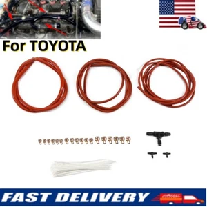 Engine Room Silicone Air Vacuum Hose Dress Up Kit For Toyota 4Runner Tacoma RAV4 - Picture 1 of 7