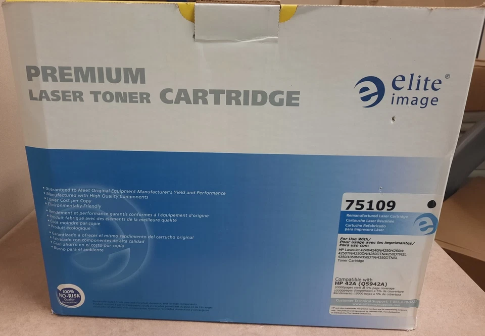elite image toner, black Q5924A/75109 - Image 1 of 1