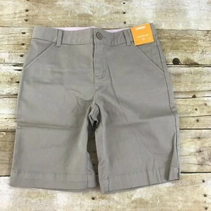Gymboree  Play Proof Khaki  Shorts Size 12 school uniform NWT Adjustable waist  - Picture 1 of 4