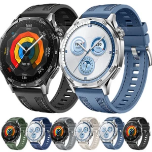 Correa de silicona para reloj Samsung Galaxy S3 clásico/fronterizo 3 45 46 mm - Imagen 1 de 14