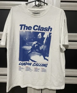 The Clash London Calling Tour weiß alle Größen Unisex SHIRT BTN105 - Bild 1 von 3