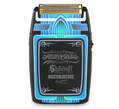 Barbeador StyleCraft Mister Cartoon Master Deluxe Rebel edição limitada | SC809 - Imagem 1 de 4