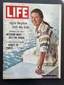 1967 LIFE Magazine ~ Ingrid Bergman - No Label ~ Newsstand Copy ~ NICE! - Picture 1 of 2