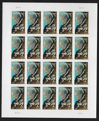 US Stamps Full Pane Of 20, Edgar Rice Burroughs, #4702 - Image 1 of 2