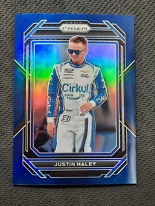 2023 Prizm Blue #89 Justin Haley 104/499 - Picture 1 of 11