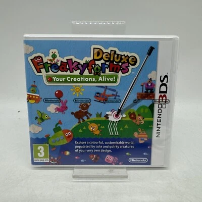 FREAKYFORMS DELUXE 3DS Nintendo Video Game Original PAL Brand New Sealed UK R2 - Image 1 of 4