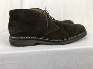 $595 EUC Heschung Genet 10 braun Wildleder US 10,5EURO 44 Schnürschuhe Chukka BX - Bild 1 von 10