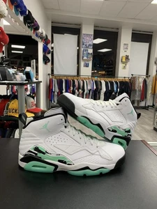 Jordan MVP bianco verde brillante taglia 13 (indossato una volta) - Foto 1 di 9