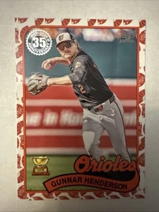 Gunner Henderson Orioles 2024 Topps Japan Edition Insert 1989 Baseball Card - Picture 1 of 2