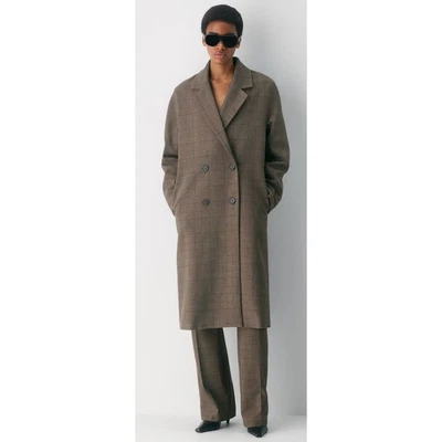 ARITZIA The Slouch Coat Relaxed Loose Fit  (Re)essential in Plaid NWT - Image 1 of 4