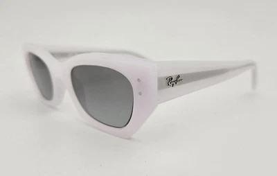 Gafas de sol Ray Ban NUEVAS RB 4430 Zena Color 6759/11 Blanco Rosa Talla 52 Para mujer Foto 1 de 4