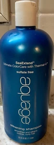 AQUAGE Silkening Shampoo Sulfate Free For Coarse Curly Hair Size 33.8 oz * - Picture 1 of 2