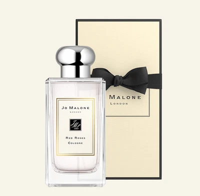 New Jo Malone Red Roses Cologne 3.4oz 100ml Women EDC Spray Floral Notes Ship NY - Image 1 of 2