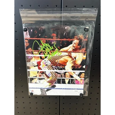 Foto 8x10 firmada por Jake The Snake Roberts WWE WCW autografiada JSA Foto 1 de 4