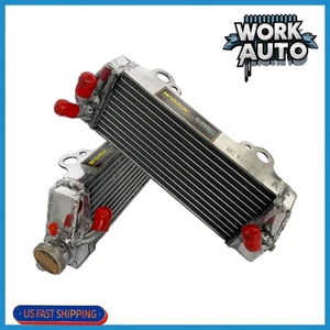 Right&Left Aluminum Radiator Fits 1998-2003 KTM EXC MXC SX 250 300 380 2-Stoke - Picture 1 of 5