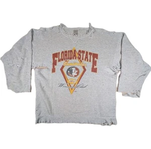 Furst of a Kind Distressed Vintage Florida Seminolen Winners Club Sweatshirt Thrash - Bild 1 von 14